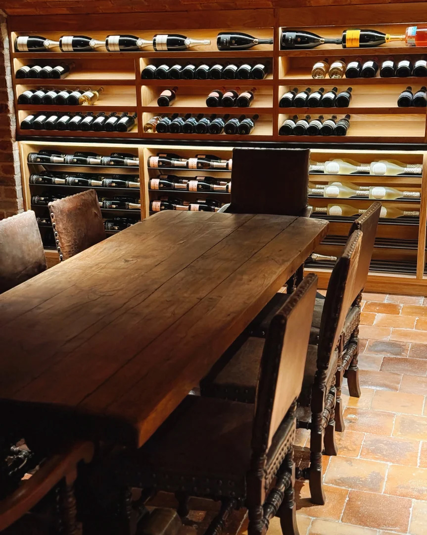 Luke Selby Pale Hall Wine Cellar